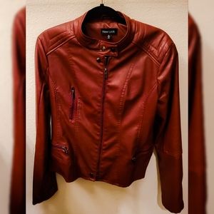 Faux Leather Jacket